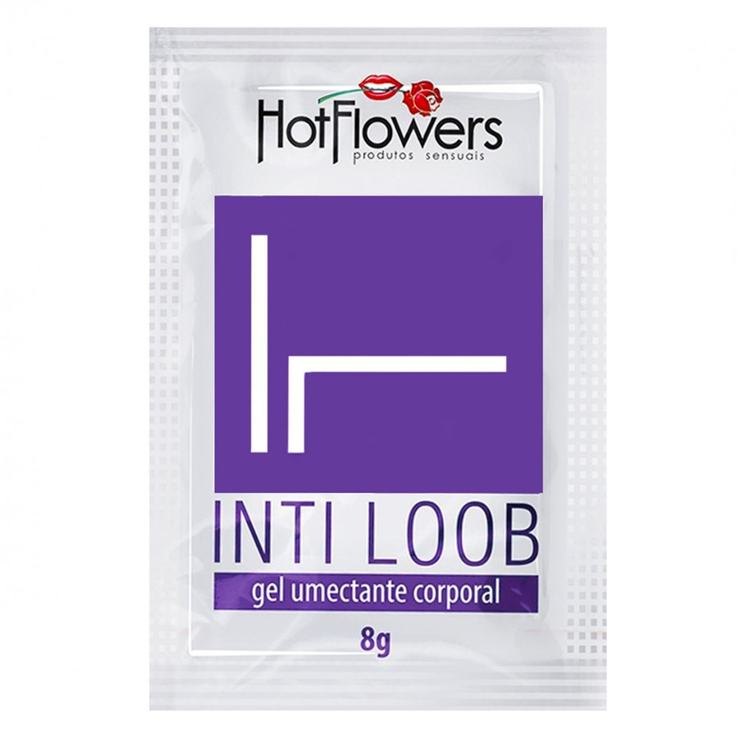 Sachê Inti Loob Lubrificante 8G Hot Flowers