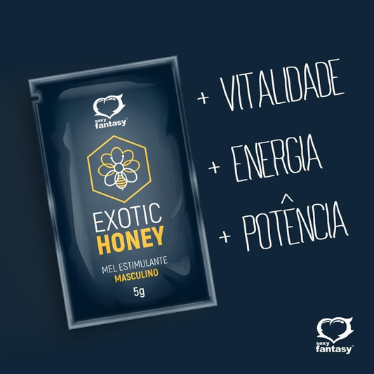 Melzinho Natural Exotic Honey Masculino 5G Sexy Fantasy