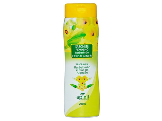 Sabonete Íntimo 200ml Apinil - Barbatimão e Flor de Algodão