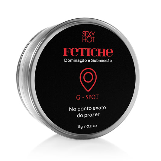 G-Spot - No Ponto Exato do Prazer - Pomada Excitante Fetiche 6g