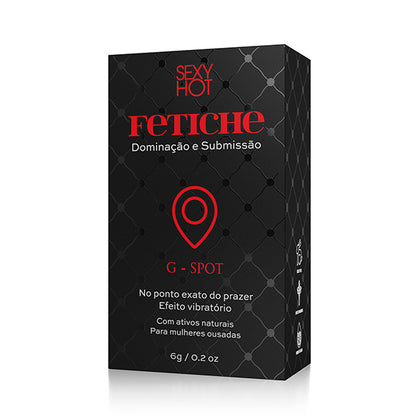 G-Spot - No Ponto Exato do Prazer - Pomada Excitante Fetiche 6g