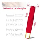 Red Vibez - 10 Modos de Vibração - Essence Toys
