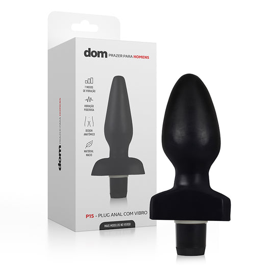Plug Anal 7 Modos de Vibração DOM - 14cm