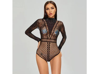 Body July com Mangas e Brilhantes (Ref. 46) - VibraToy