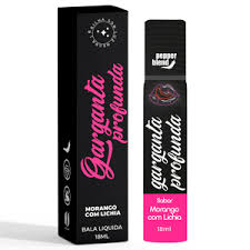 Spray Oral Garganta Profunda 18ml Pepper Blend Sabor Morango
