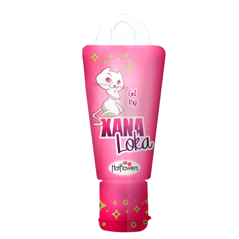 Gel Excitante Xana Loka (Esquenta/Esfria e Vibra) 15g - Hot Flowers