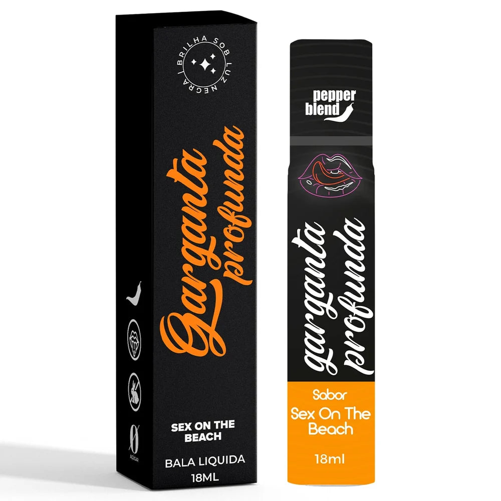 Spray Oral Garganta Profunda 18ml Pepper Blend Sex On The Beach
