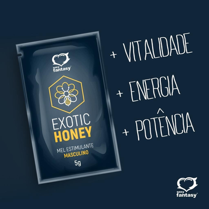 Melzinho Natural Exotic Honey Masculino 5G Sexy Fantasy