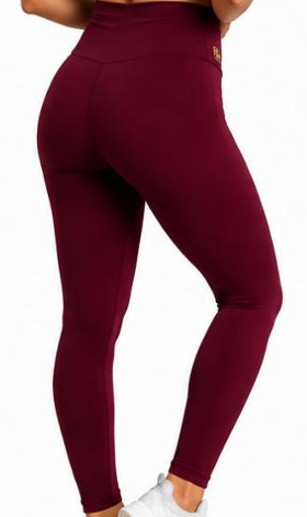 Calça Legging Suplex Lisa - Costas