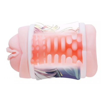 Masturbador Duplo Twofold com Vagina e Ânus - Lilo
