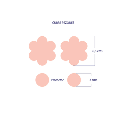 Protetor de Mamilos Descartável 5 Pares - Dermatologicamente Testado