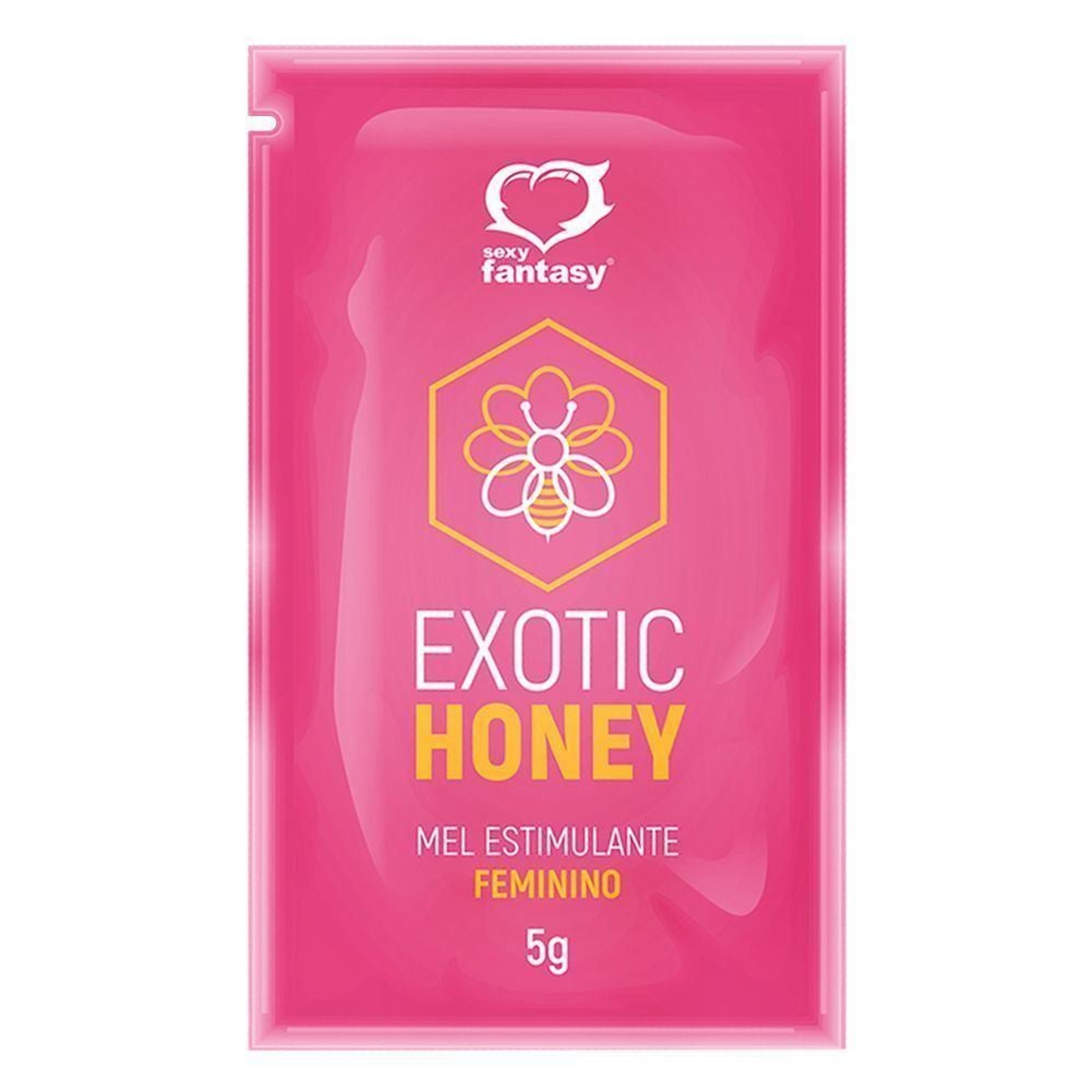 Melzinho Natural Exotic Honey Feminino 5G Sexy Fantasy